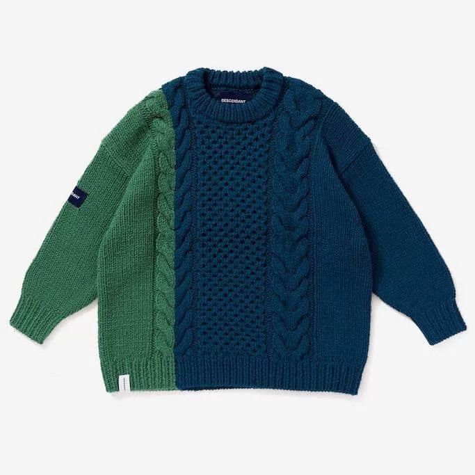 Descendant DESCENDANT Aran Wool Knit Sweater Size US M / EU 48-50 / 2 - 3 Thumbnail