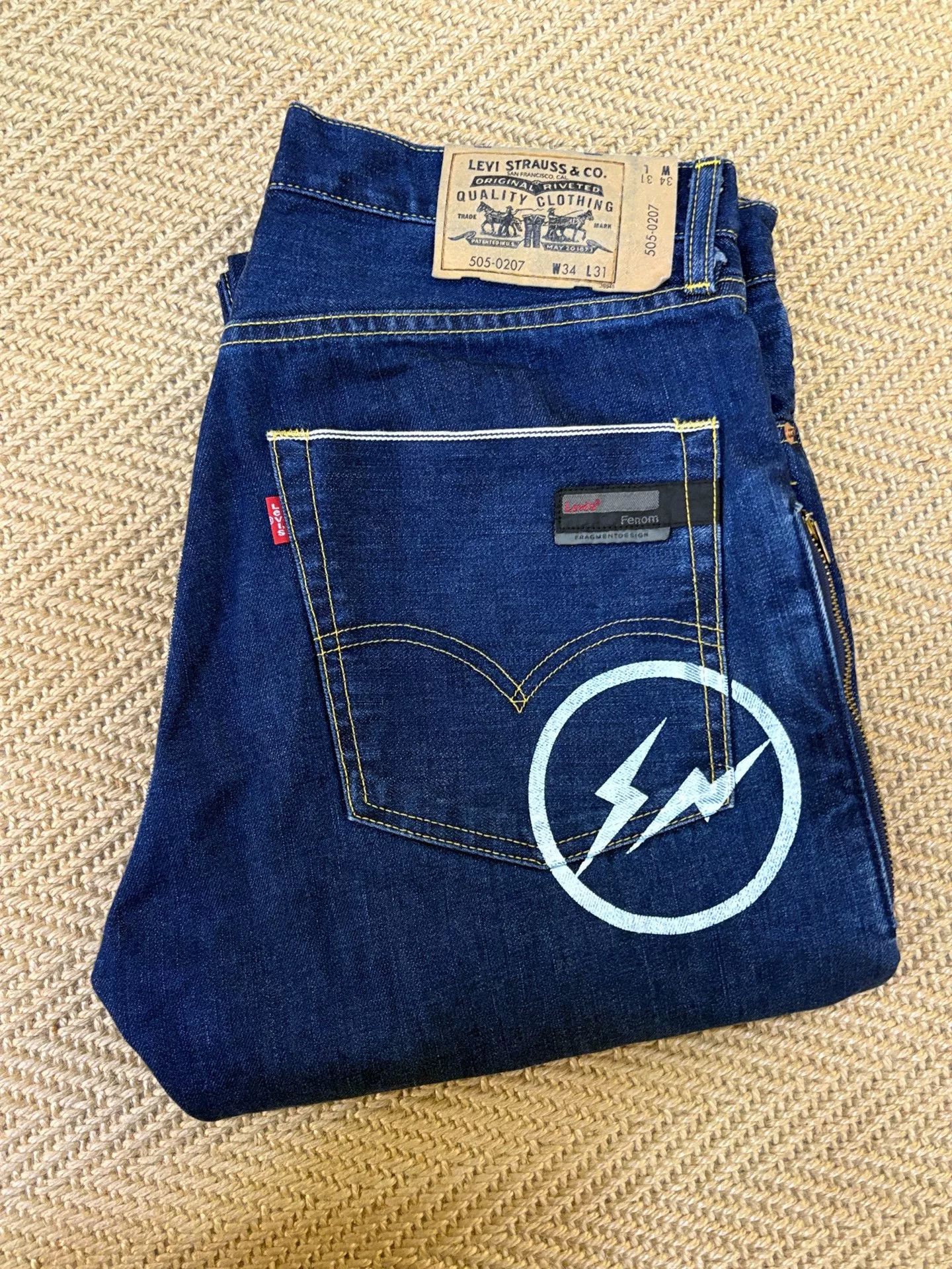 Levi's levis fenom one wash classic denim pants Size US 34 / EU 50 - 3 Thumbnail