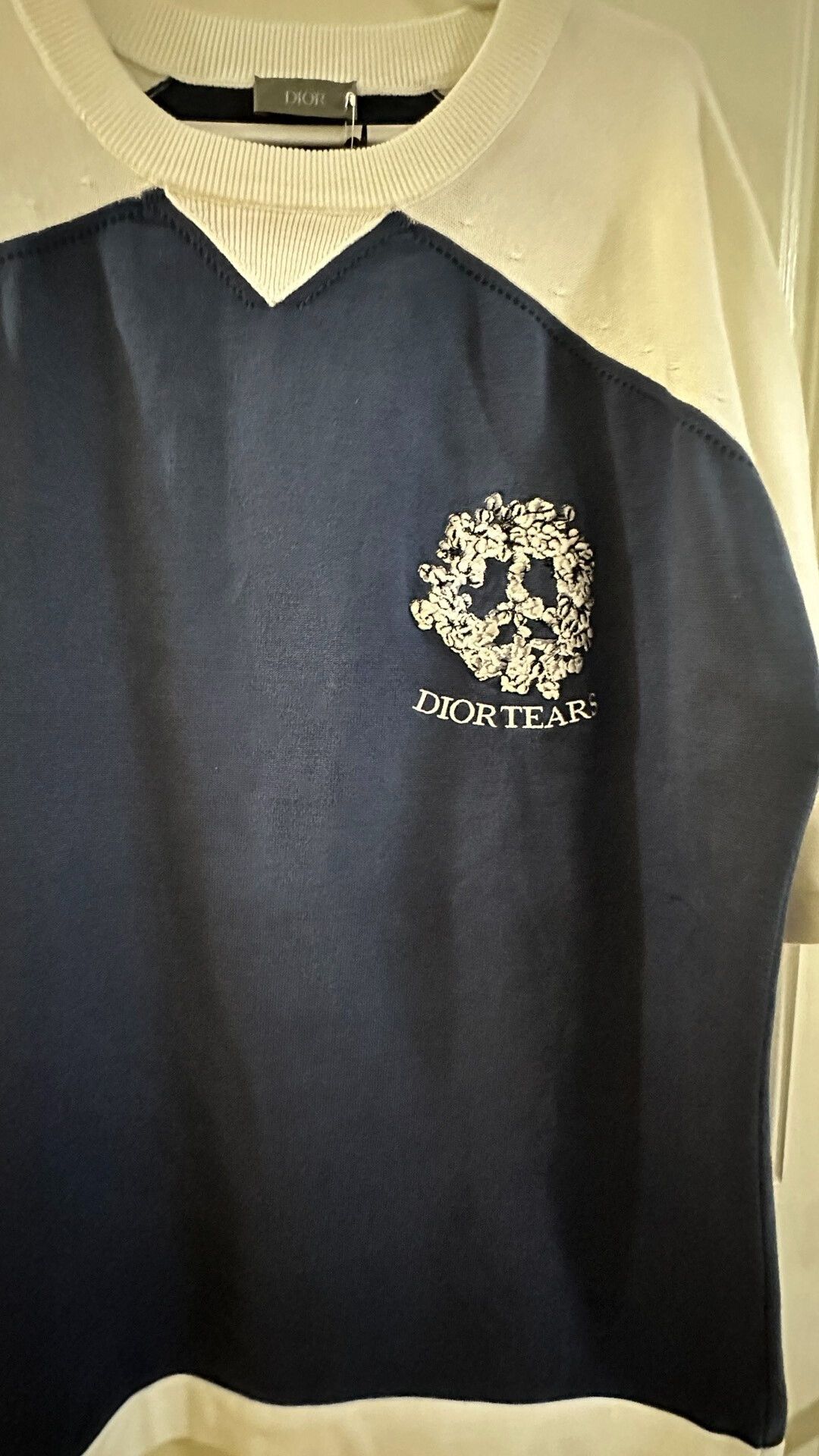 Dior Dior X Denim Tears Knit Short Sleeve Shirt Size US L / EU 52-54 / 3 - 2 Thumbnail