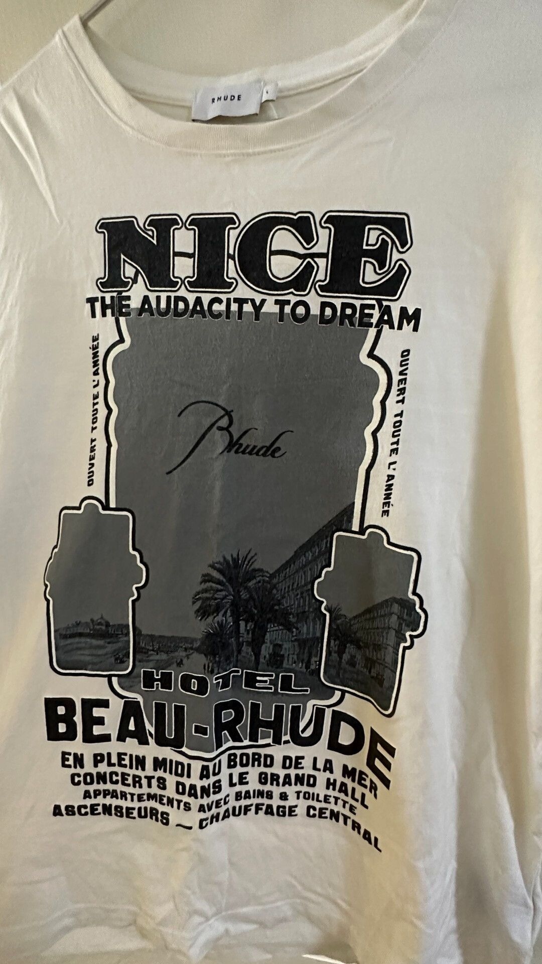 Rhude rhude nice graphic short sleeve t-shirt Size US L / EU 52-54 / 3 - 3 Thumbnail