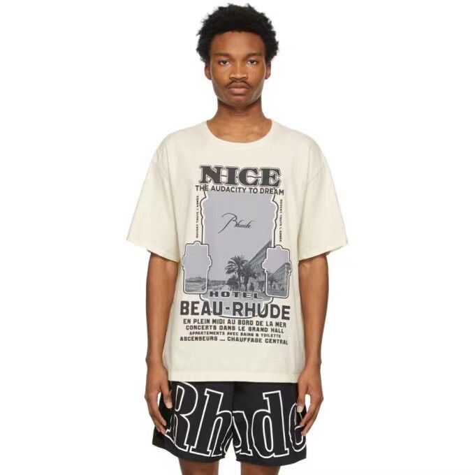 Rhude rhude nice graphic short sleeve t-shirt Size US L / EU 52-54 / 3 - 4 Thumbnail