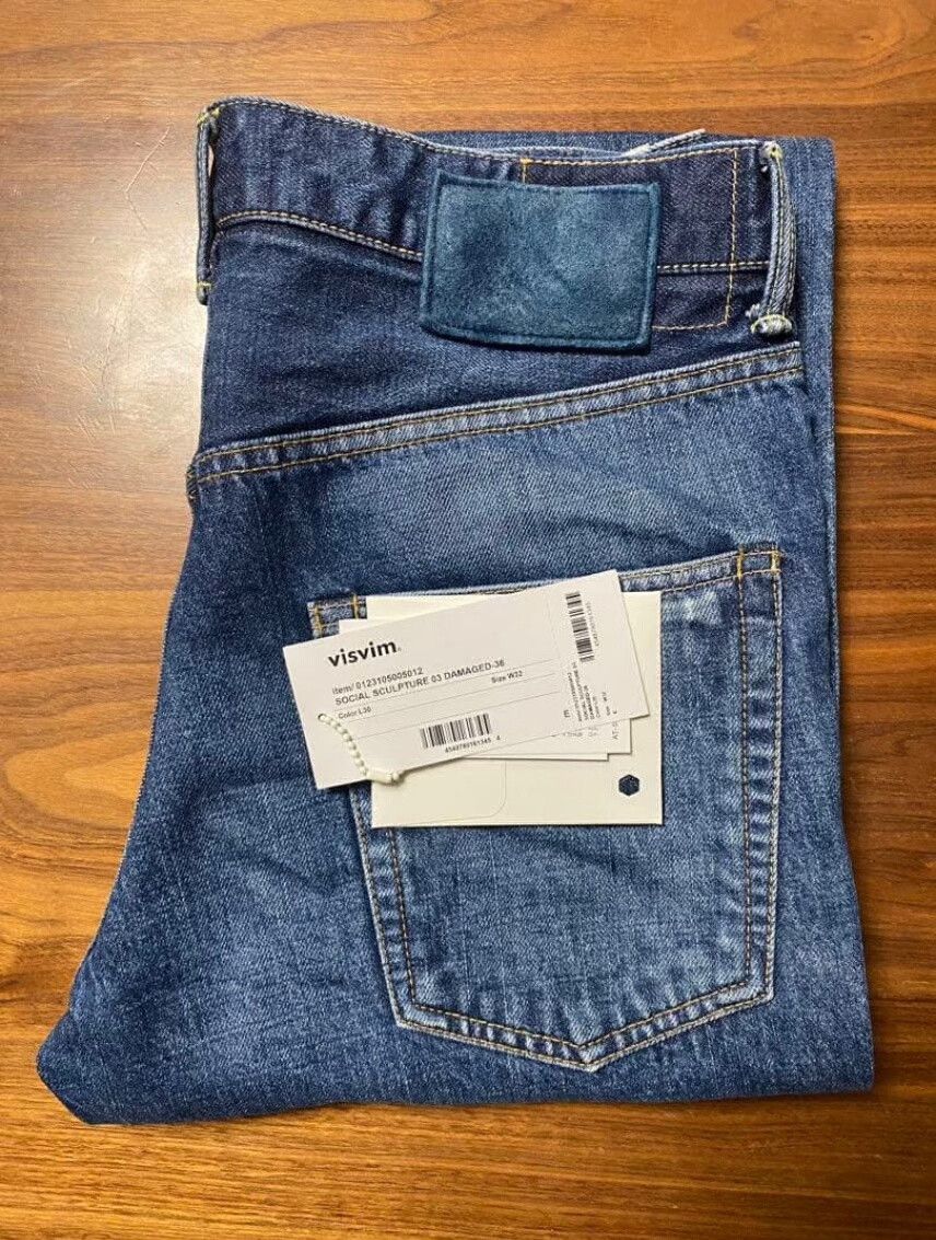 Visvim visvim social sculpture damaged denim jeans Size US 36 / EU 52 - 8 Thumbnail