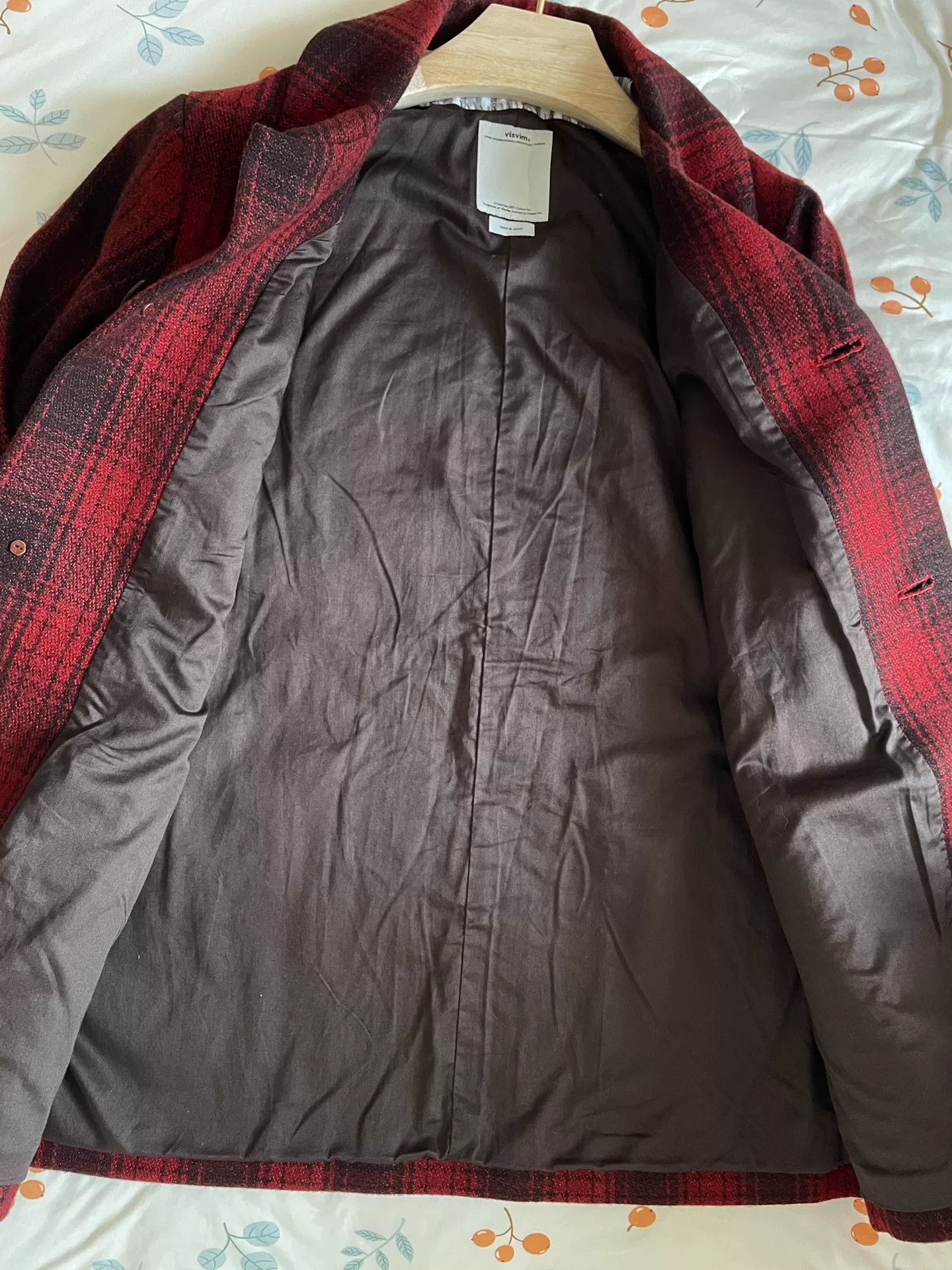 Visvim rare visvim wool jacket in orange color Size US XXL / EU 58 / 5 - 5 Thumbnail