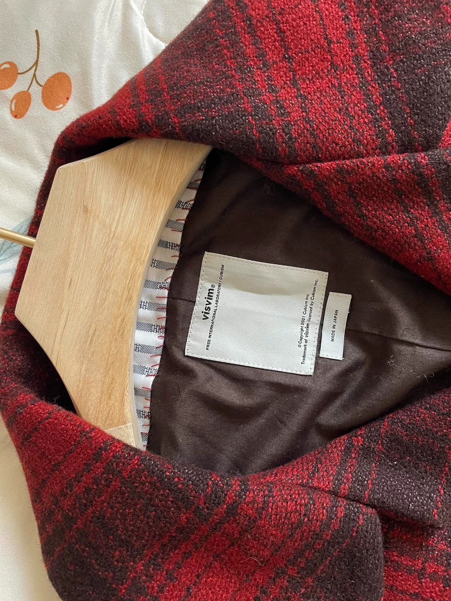 Visvim rare visvim wool jacket in orange color Size US XXL / EU 58 / 5 - 4 Thumbnail