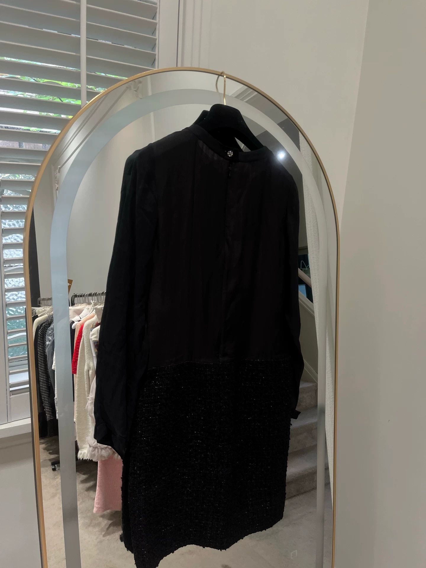 Chanel Chanel 21k Black Sheer Dress FR34 Size US 34 / EU 50 - 2 Thumbnail