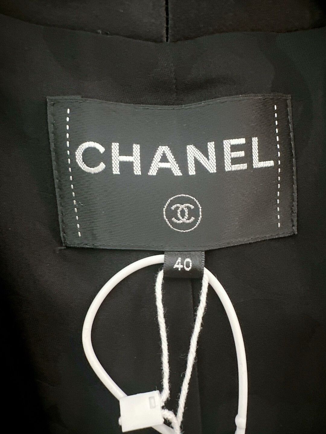 Chanel CHANEL Blue Tweed Jacket Size 40 Size US M / EU 48-50 / 2 - 3 Thumbnail