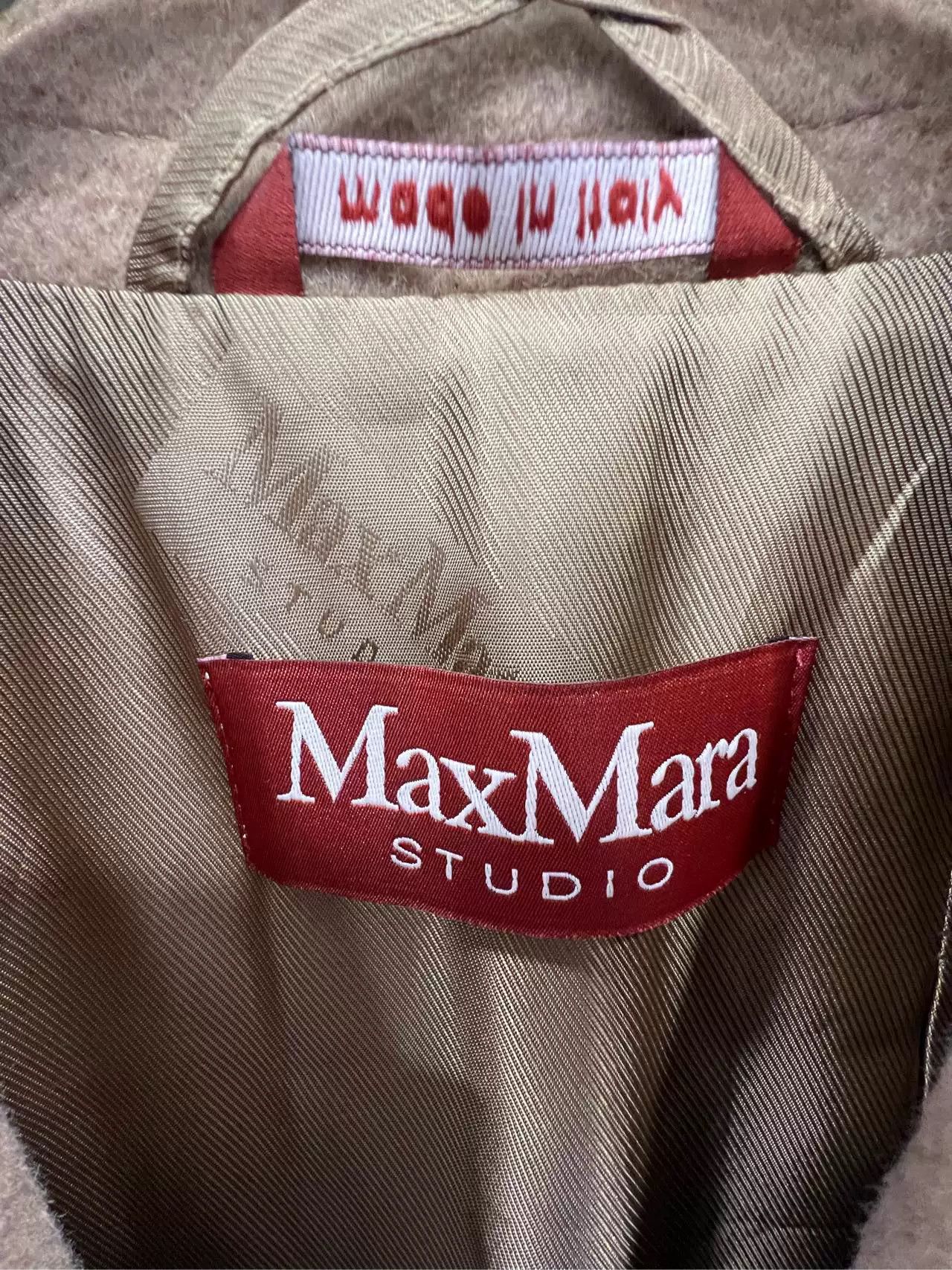 Max Mara Maxmara Classic Camel Coat Size US S / EU 44-46 / 1 - 3 Thumbnail
