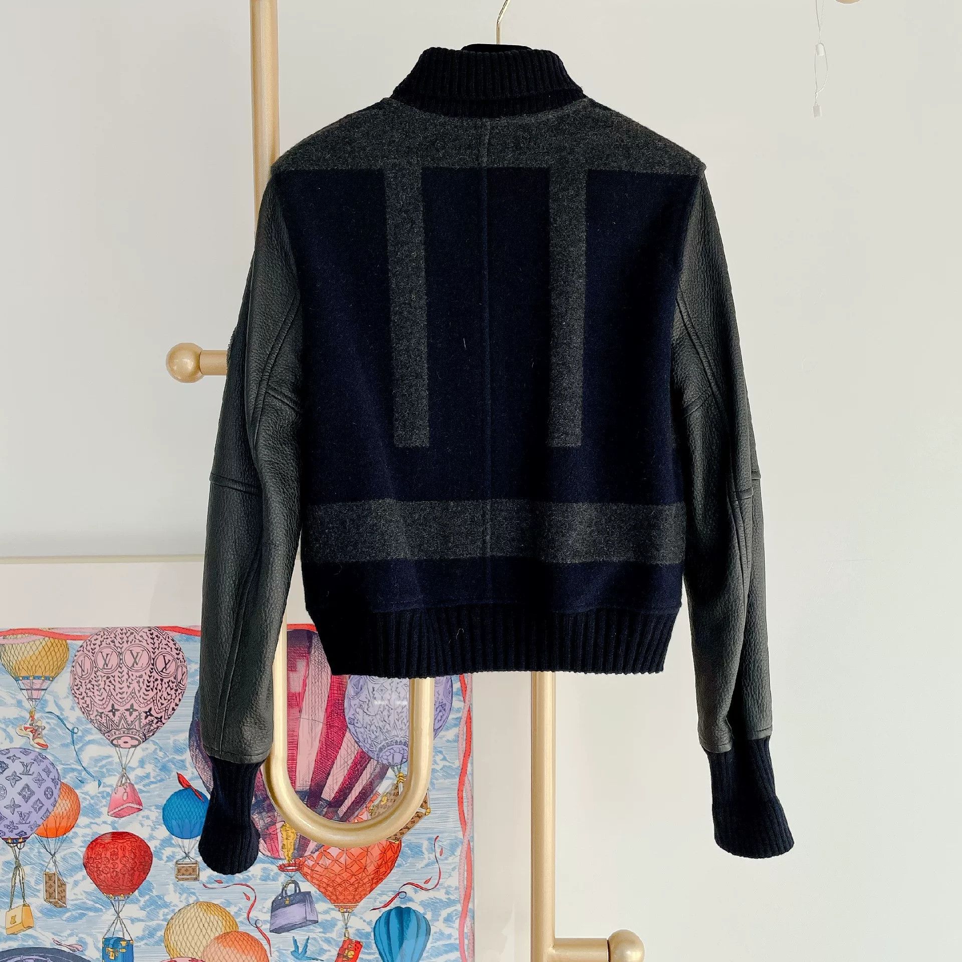 Hermes Hermes Cashmere Leather Trim Short Jacket Size US XS / EU 42 / 0 - 2 Thumbnail