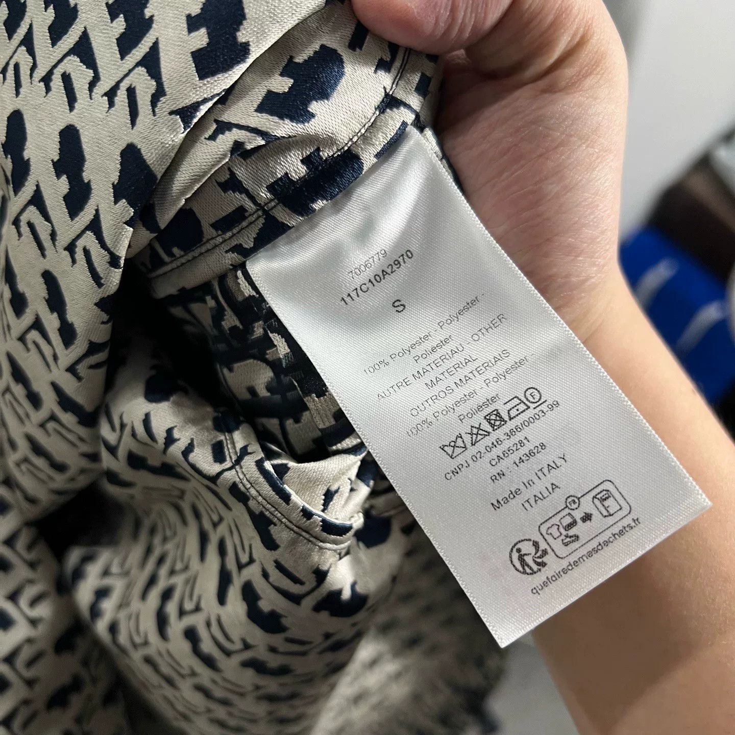 Dior dior all-over print windbreaker jacket W0709 Size US S / EU 44-46 / 1 - 4 Thumbnail