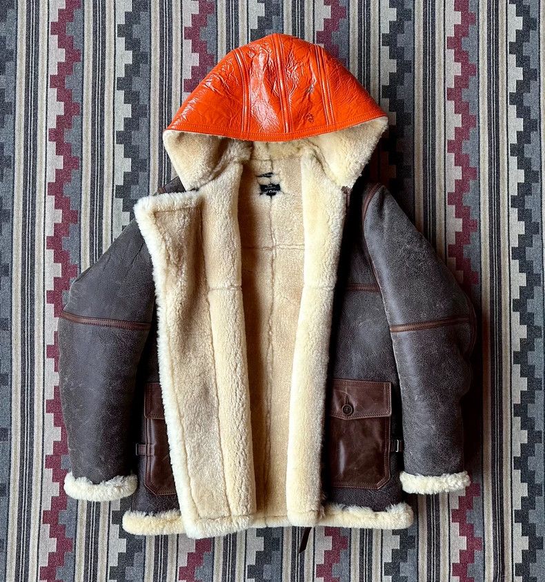 Nigel Cabourn Nigel Cabourn x Aero Leather Jacket Size US L / EU 52-54 / 3 - 2 Thumbnail