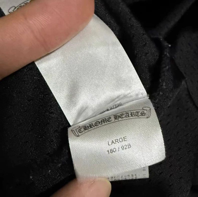 Chrome Hearts Chrome Hearts Black Hockey Jersey Short Sleeve Size US L / EU 52-54 / 3 - 5 Thumbnail