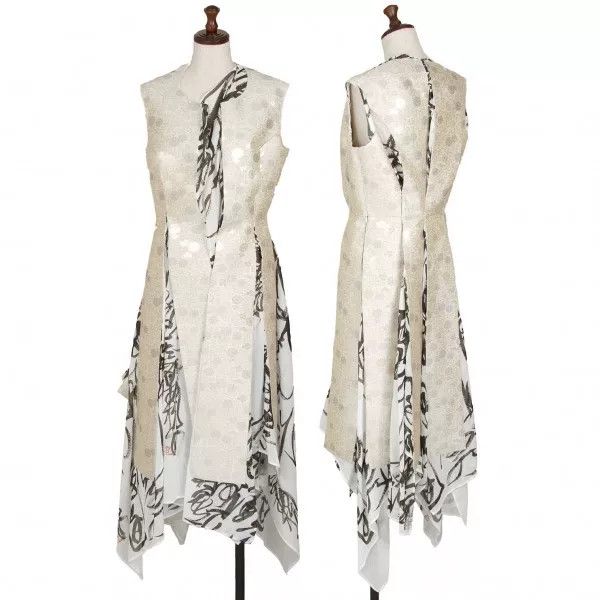 Junya Watanabe deconstructed calligraphy dress by comme des garcons Size M / US 6-8 / IT 42-44 - 2 Thumbnail
