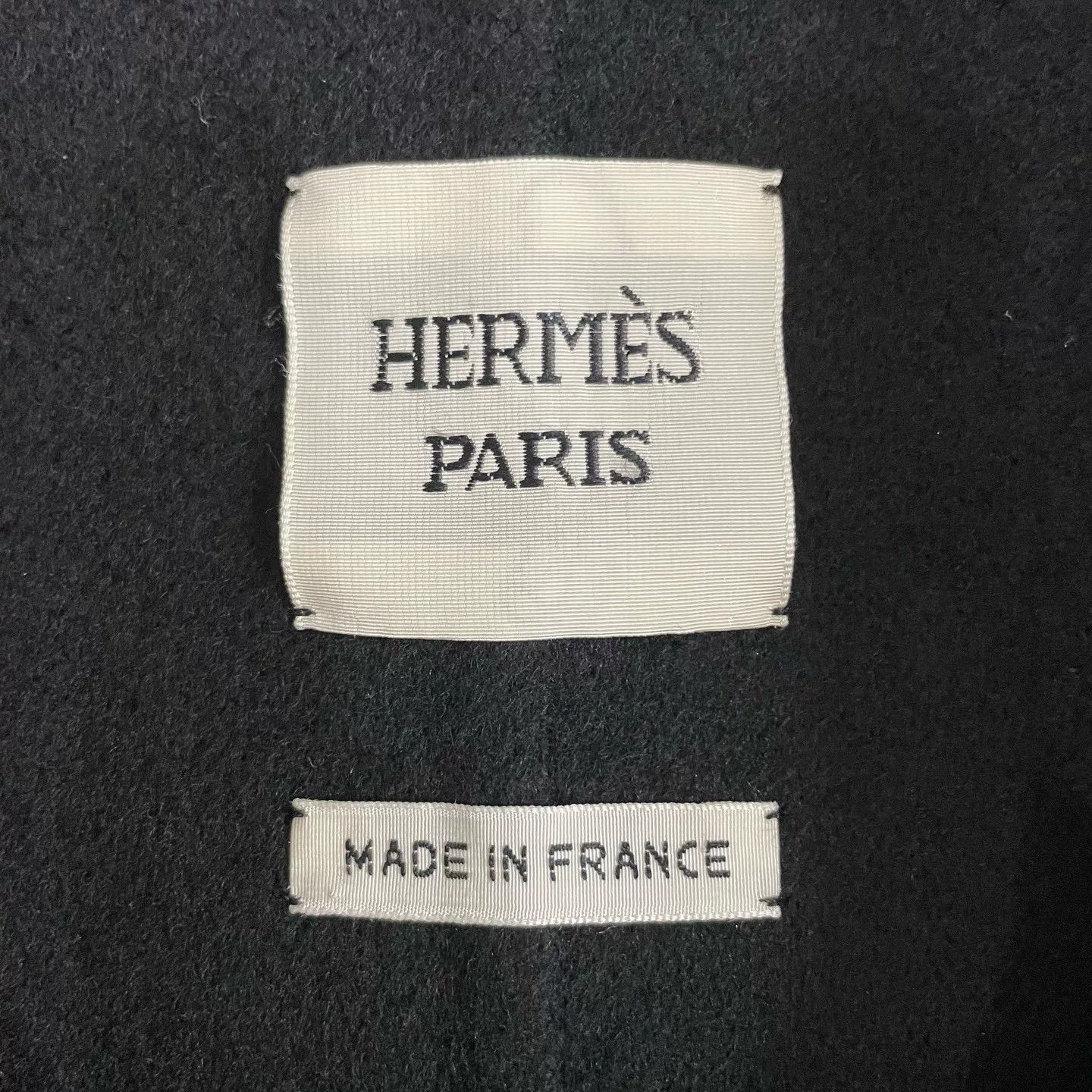 Hermes black zip coat by Hermes Size US L / EU 52-54 / 3 - 3 Thumbnail