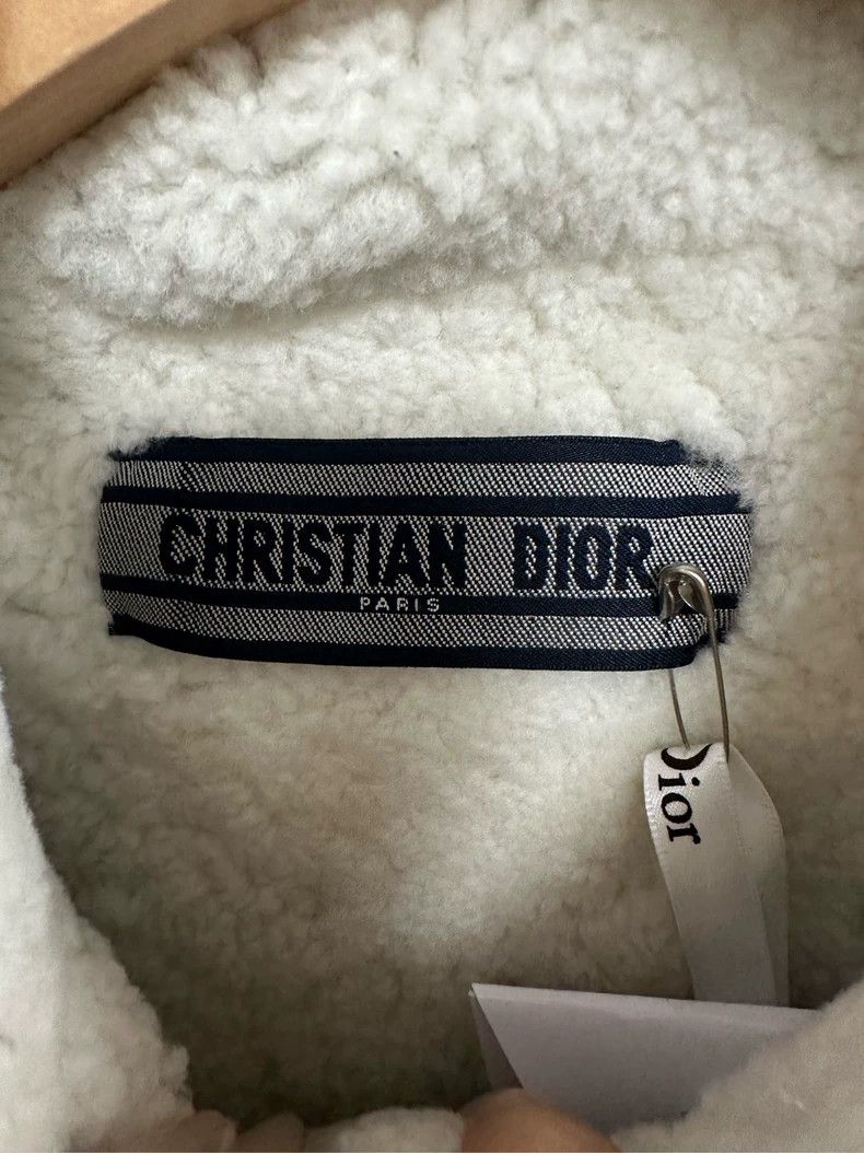 Dior Dior Blue Lamb Wool Jacket 34 Size US XS / EU 42 / 0 - 3 Thumbnail
