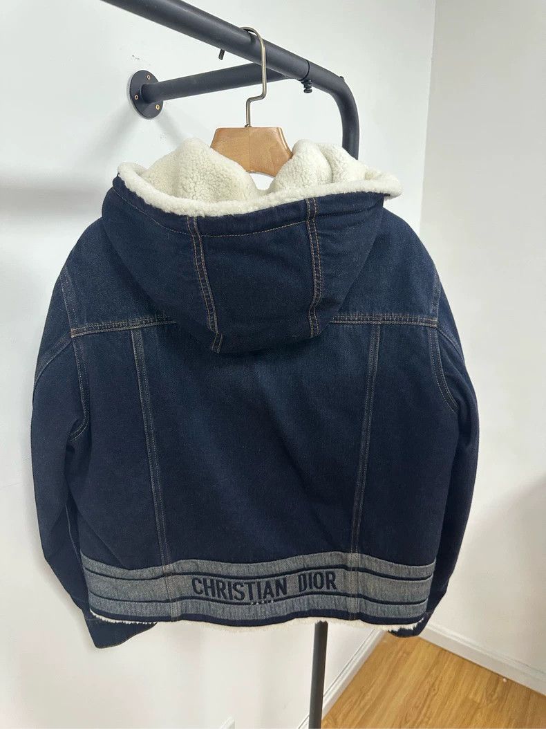 Dior Dior Blue Lamb Wool Jacket 34 Size US XS / EU 42 / 0 - 2 Thumbnail