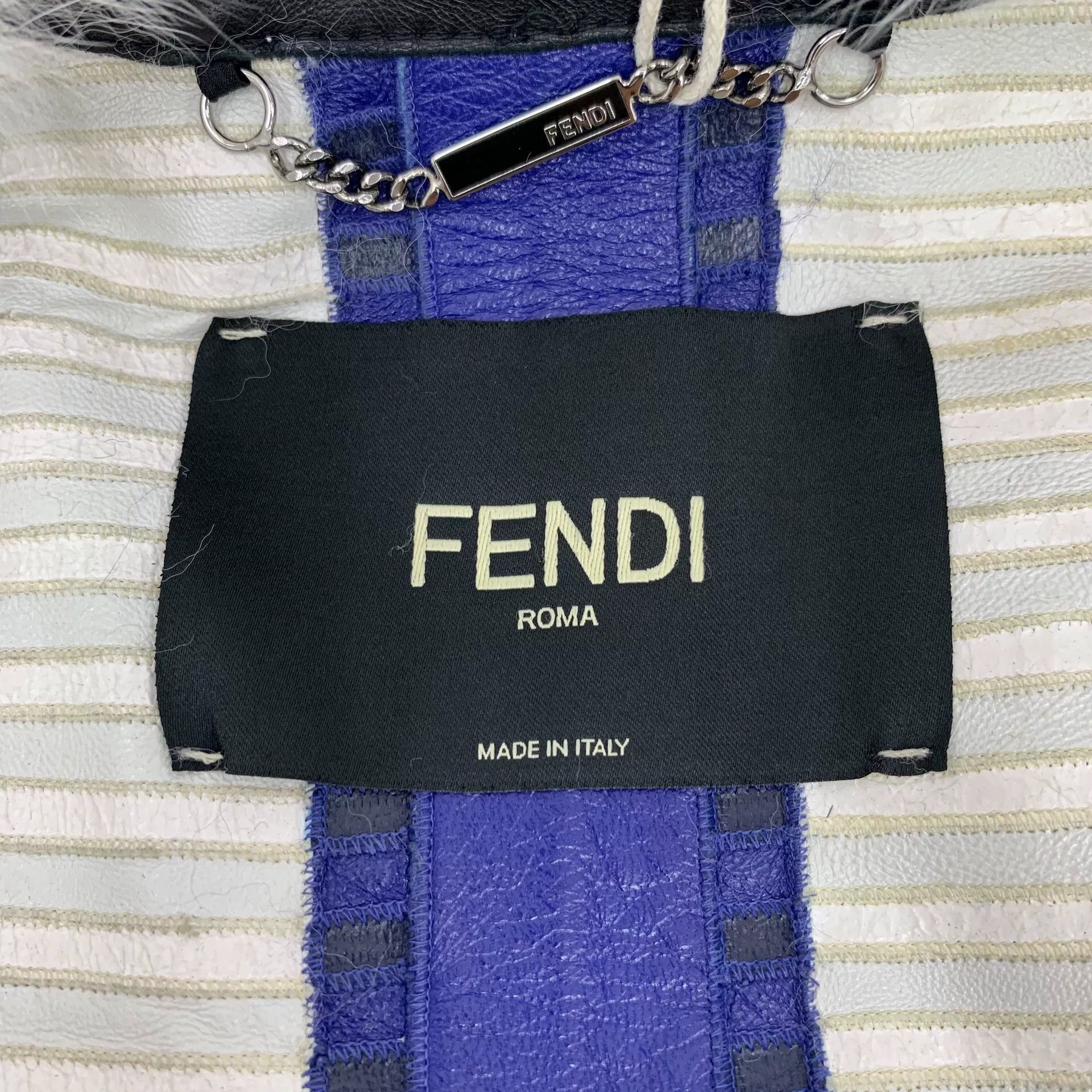 Fendi fendi color-blocked mink fur vest Size US S / EU 44-46 / 1 - 5 Thumbnail