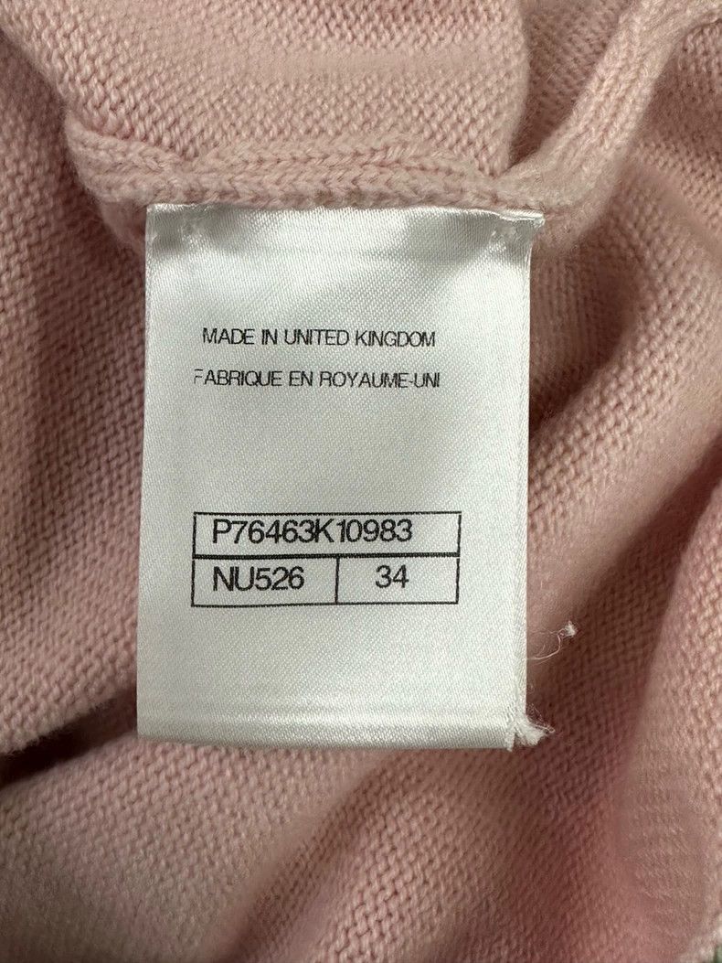 Chanel Chanel Pink Diamond Button Knit Cardigan Size US XS / EU 42 / 0 - 5 Thumbnail