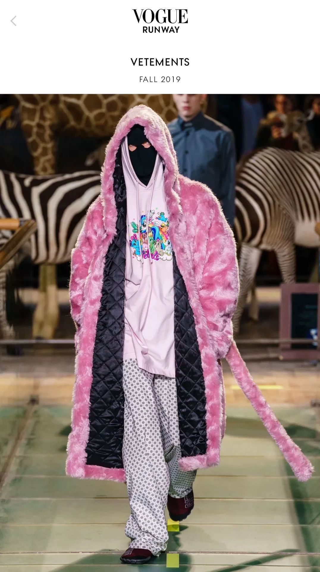Vetements Vetements 19FW Pink Robe Coat Size US S / EU 44-46 / 1 - 7 Thumbnail