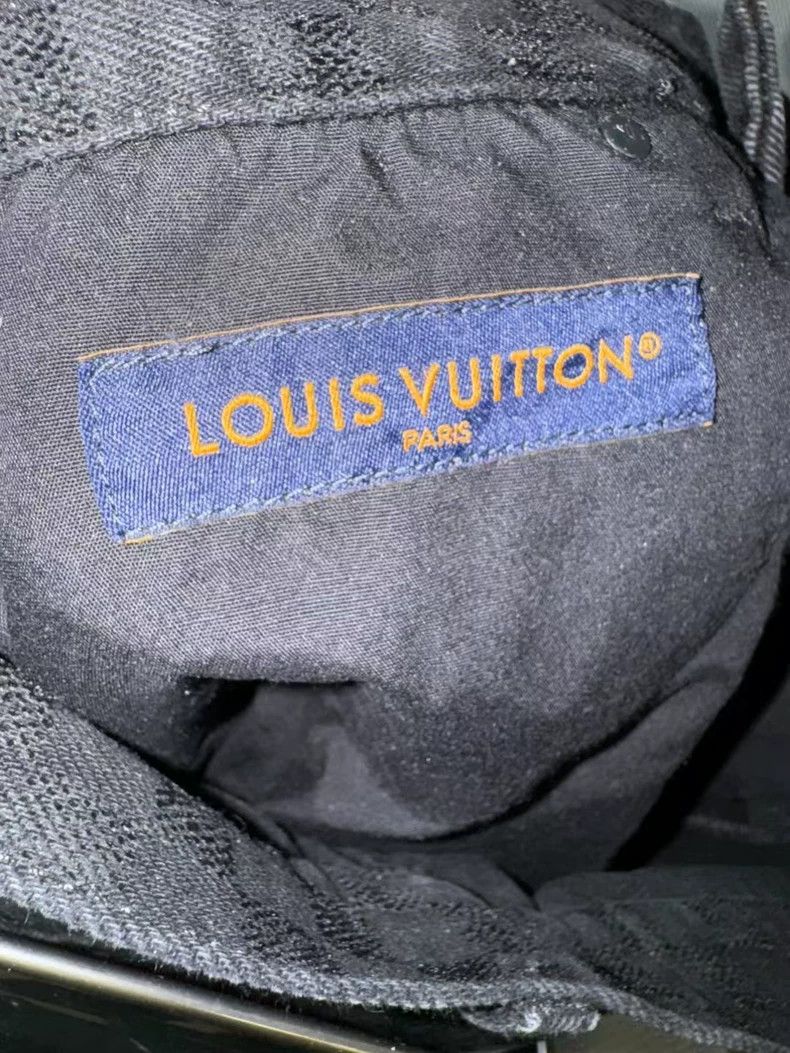 Louis Vuitton Louis Vuitton SS25 Check Flocked Jeans Size US 27 - 4 Thumbnail