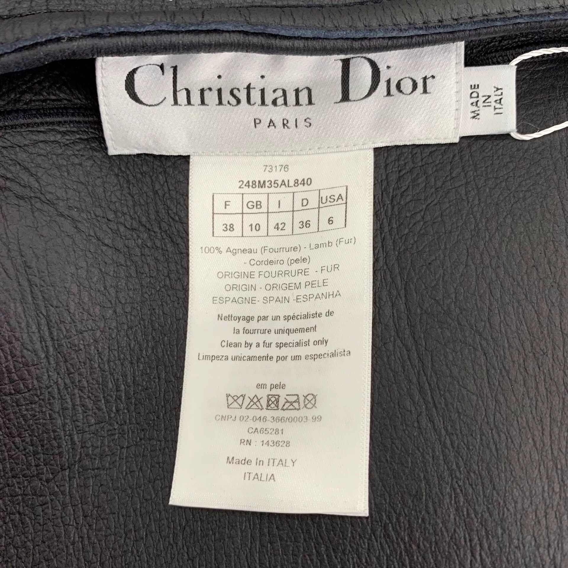 Dior christian dior black wool beehive coat Size US S / EU 44-46 / 1 - 6 Thumbnail