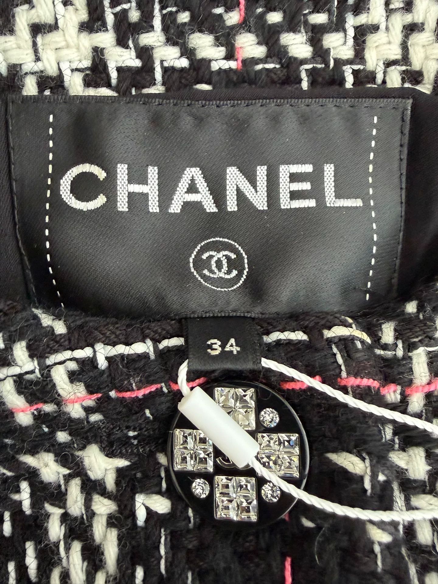 Chanel Chanel 21K Tweed Check Short Jacket Size US XS / EU 42 / 0 - 5 Thumbnail