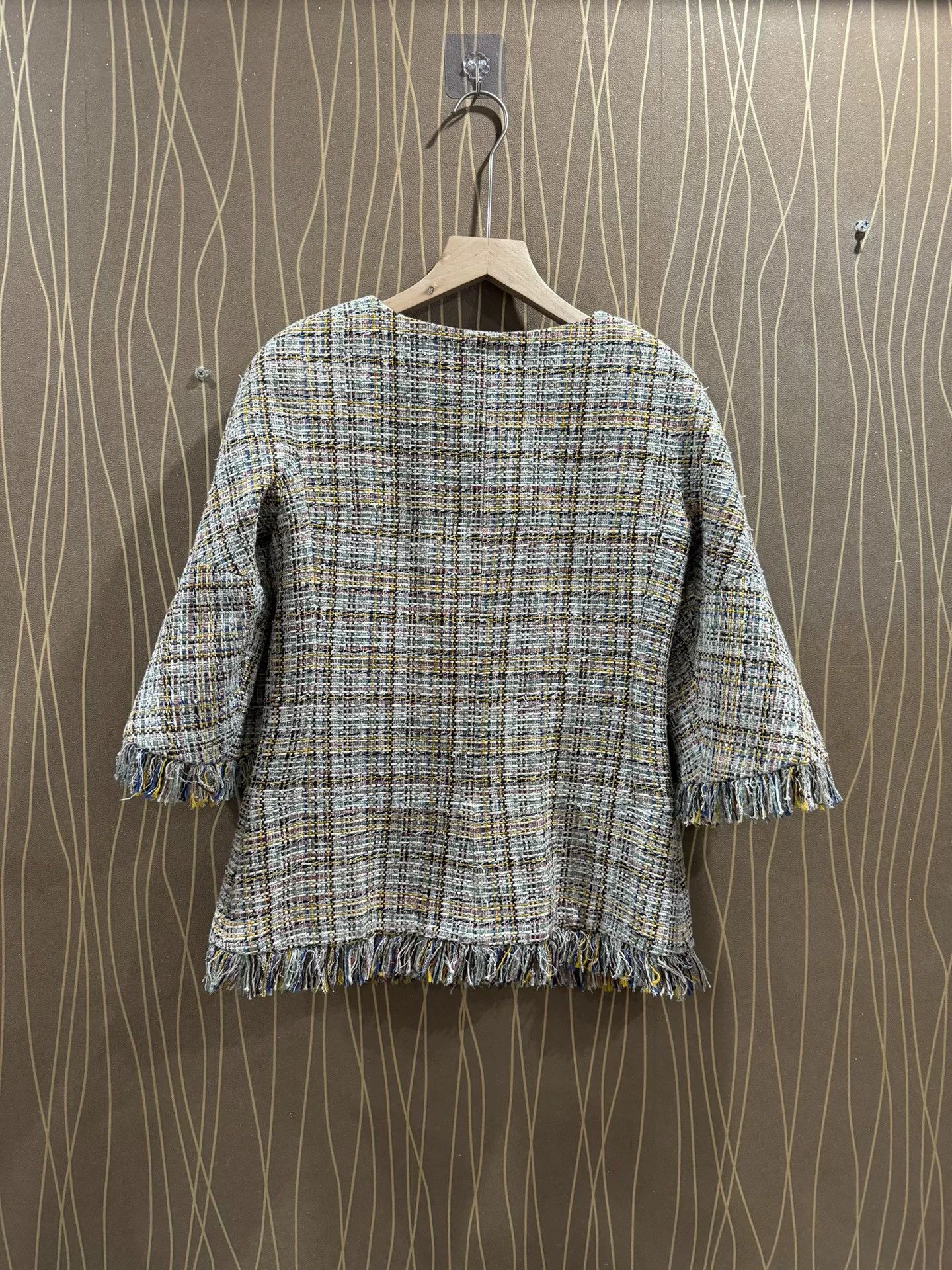 Chanel Chanel Waterfall Tweed Jacket Size 34 Size US XS / EU 42 / 0 - 2 Thumbnail