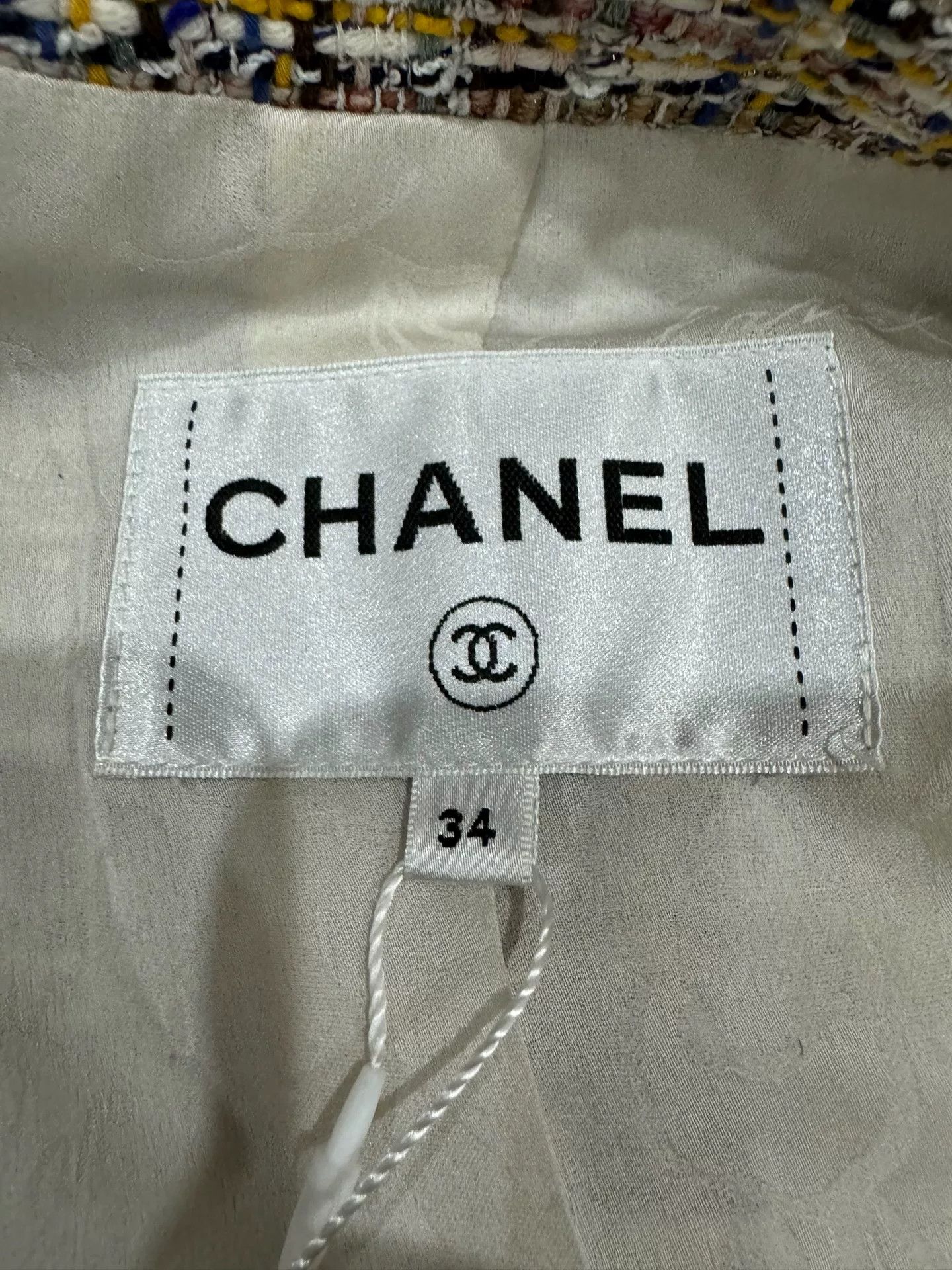 Chanel Chanel Waterfall Tweed Jacket Size 34 Size US XS / EU 42 / 0 - 4 Thumbnail