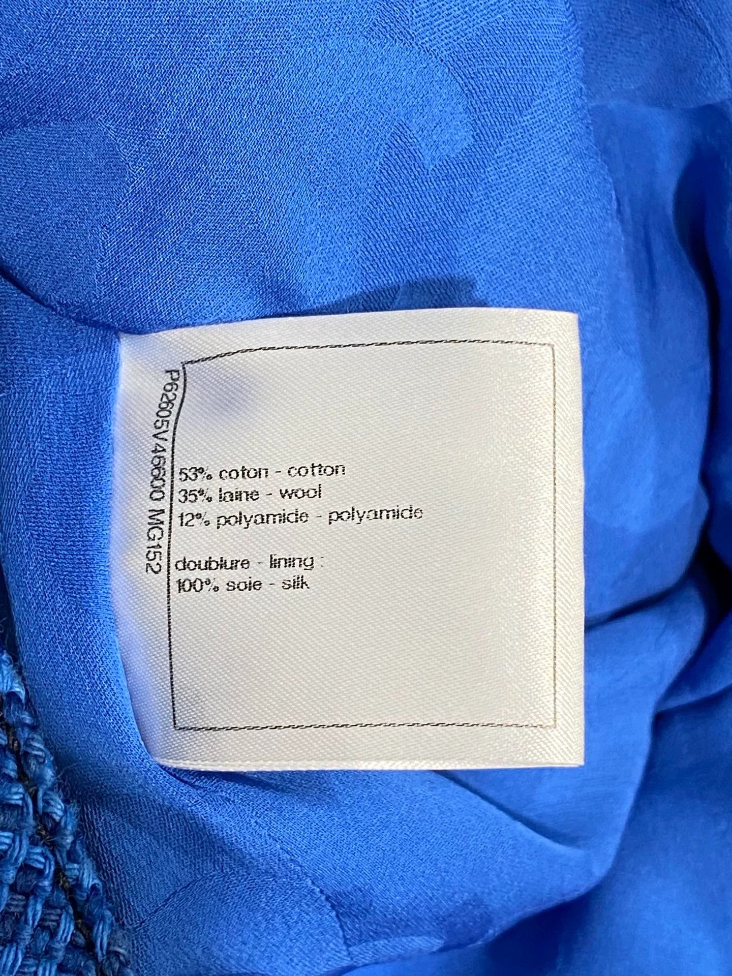 Chanel Chanel 2020 Blue Six-Pocket Jacket Size US S / EU 44-46 / 1 - 6 Thumbnail