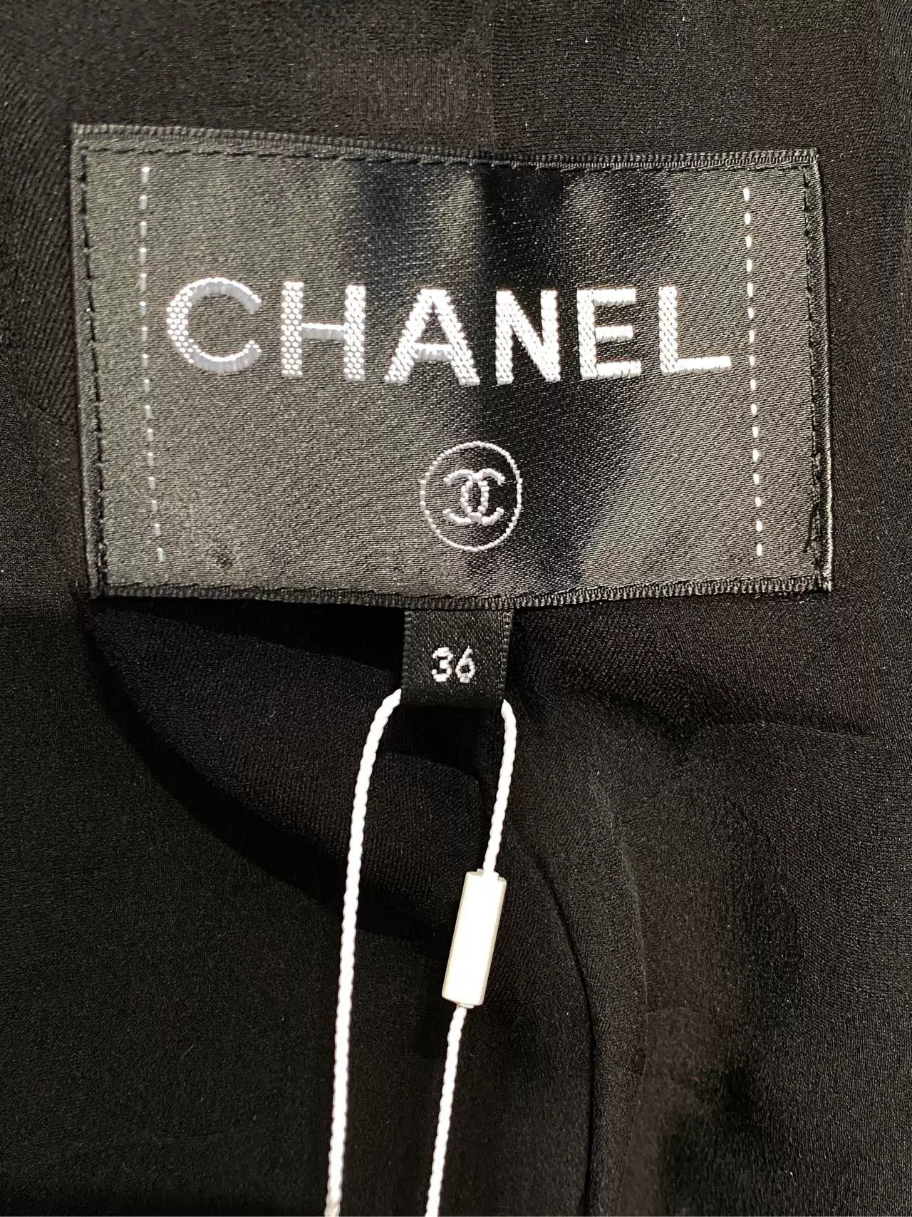 Chanel Chanel 2022 Black Stand-Collar Coat Size US M / EU 48-50 / 2 - 4 Thumbnail