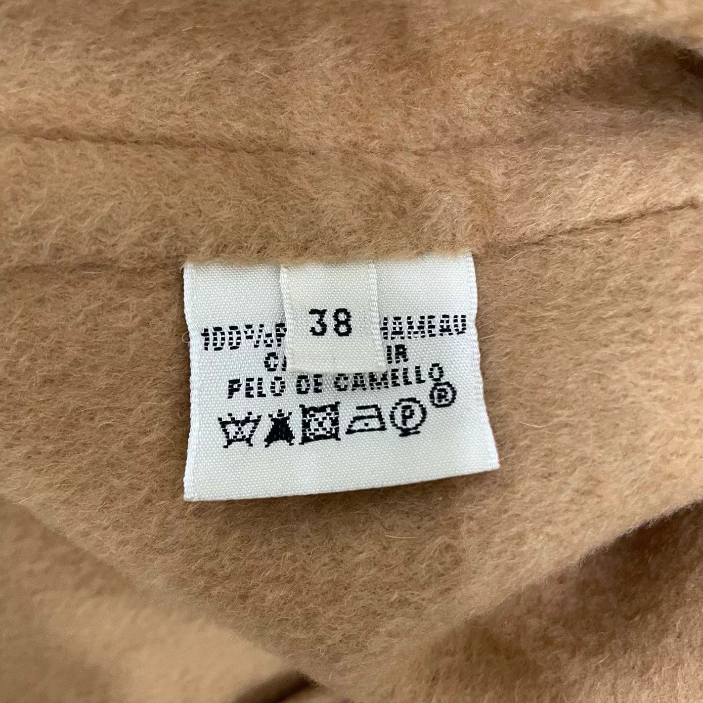 Hermes hermes double-breasted collar coat in beige Size US M / EU 48-50 / 2 - 4 Thumbnail