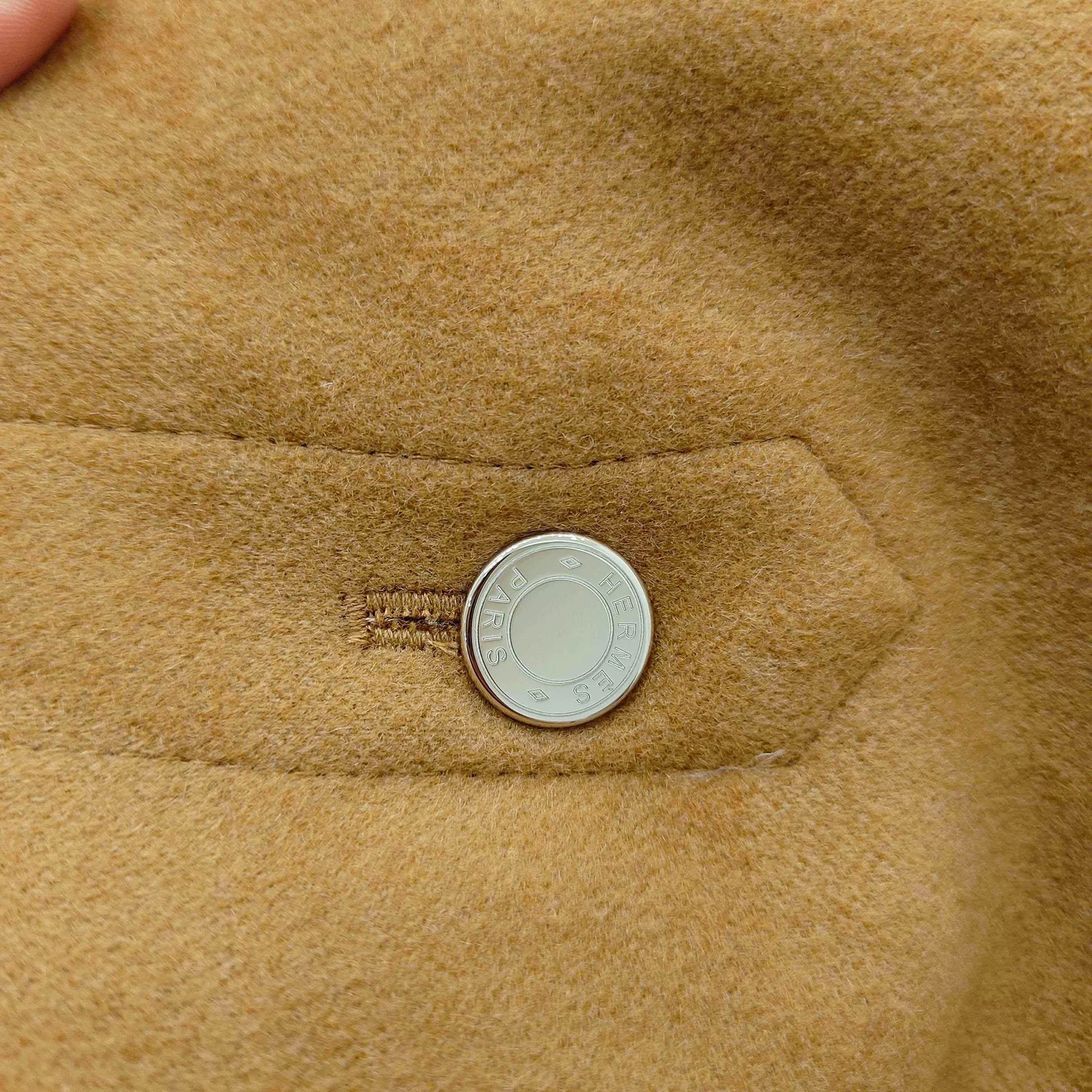 Hermes hermes removable cashmere shawl coat Size US S / EU 44-46 / 1 - 4 Thumbnail