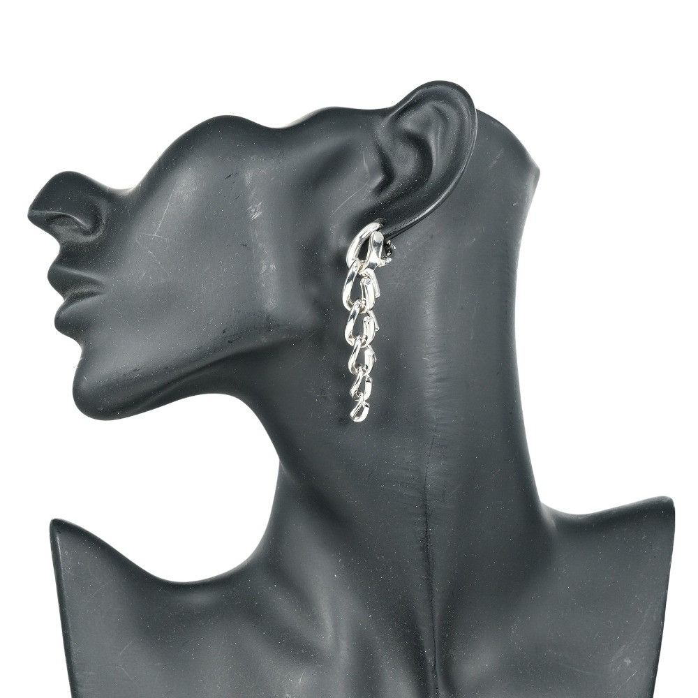 Tiffany & Co. Tiffany & Co. Tiffany & Co. Forged Drop Link Silver 925 Earrings Metal Earrings DUTY FREE for USA Size ONE SIZE - 2 Thumbnail