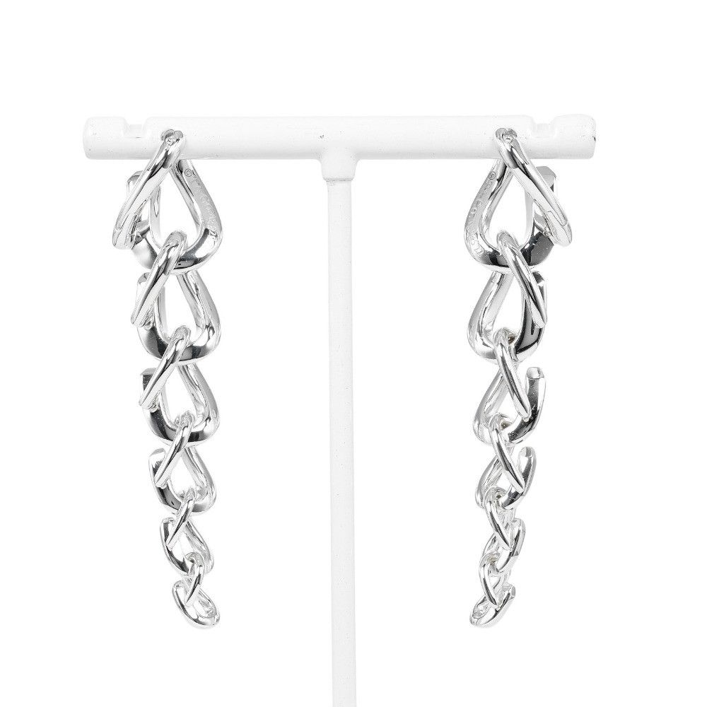 Tiffany & Co. Tiffany & Co. Tiffany & Co. Forged Drop Link Silver 925 Earrings Metal Earrings DUTY FREE for USA Size ONE SIZE - 3 Thumbnail