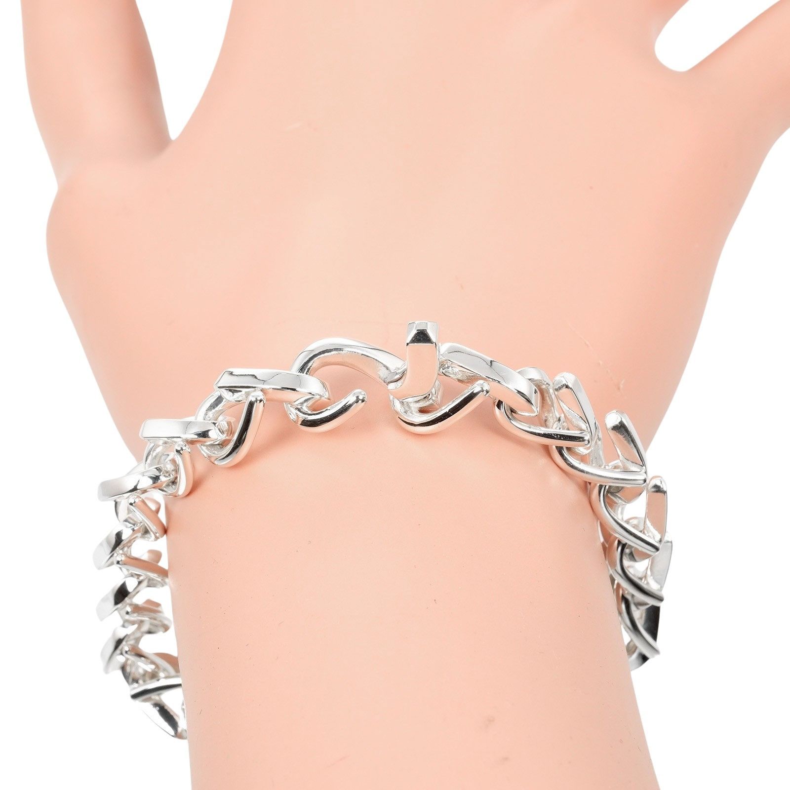 Tiffany & Co. Tiffany & Co. Tiffany Forge Medium Link Silver 925 Bracelet Metal Bracelet DUTY FREE for USA Size ONE SIZE - 4 Thumbnail