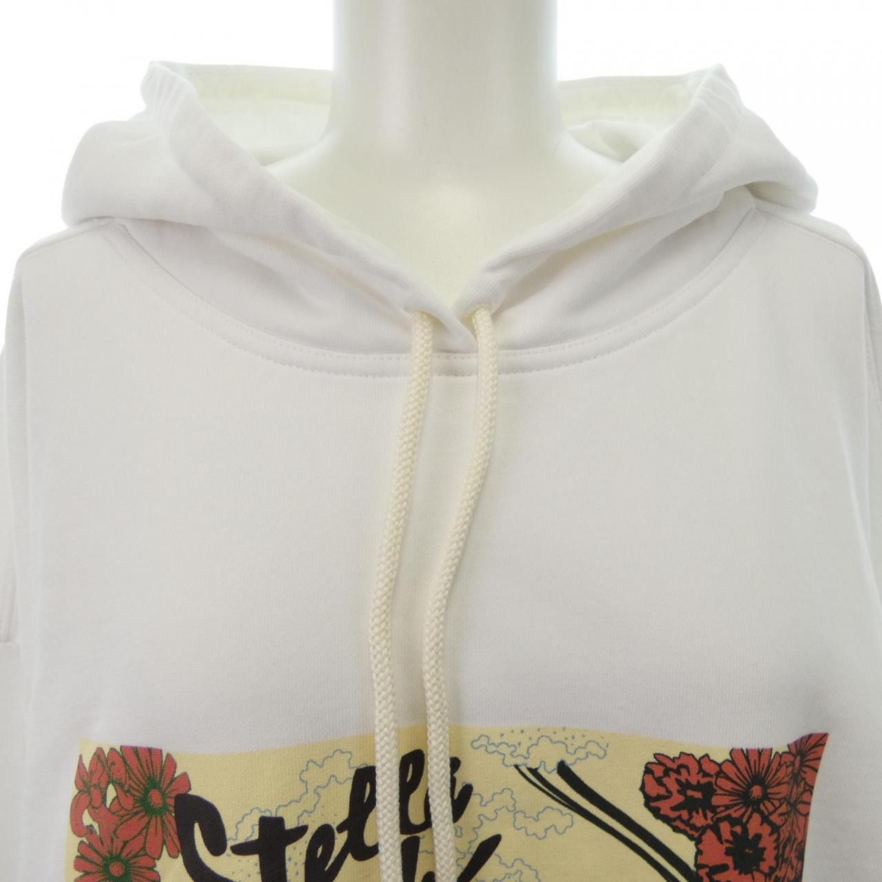 Stella McCartney Stella Mccartney Stella McCartney Record Hoodie Cotton Sweatshirts & Hoodies DUTY FREE for USA Size ONE SIZE - 5 Thumbnail