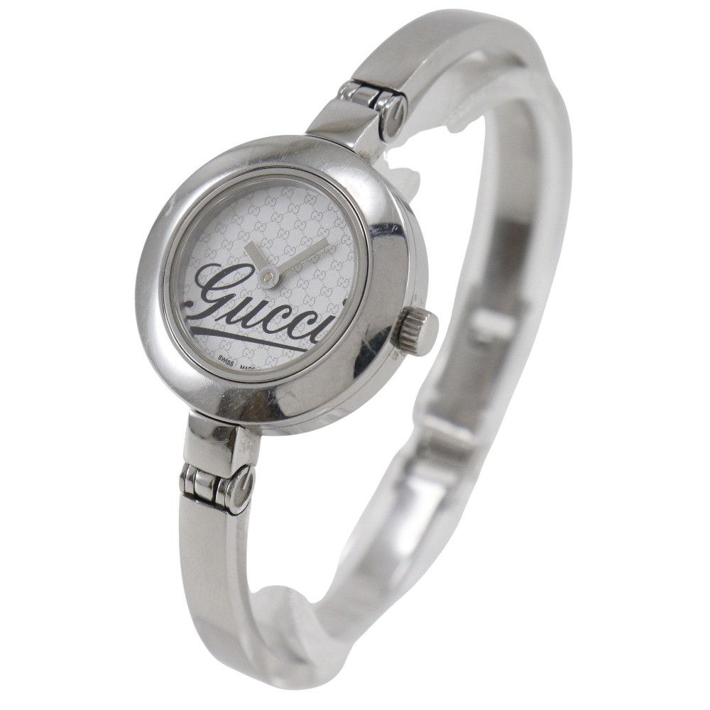 Gucci Gucci Gucci G Circle Stainless Steel Watch Metal Quartz 105 DUTY FREE for USA Size ONE SIZE - 2 Thumbnail