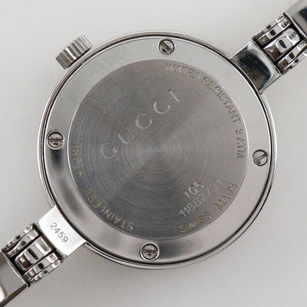 Gucci Gucci Gucci G Circle Stainless Steel Watch Metal Quartz 105 DUTY FREE for USA Size ONE SIZE - 6 Thumbnail