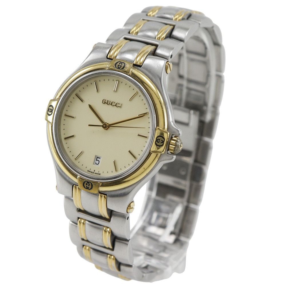 Gucci Gucci Gucci 9040M Stainless Steel Metal Quartz 9040M DUTY FREE for USA Size ONE SIZE - 2 Thumbnail