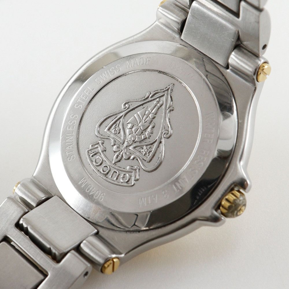 Gucci Gucci Gucci 9040M Stainless Steel Metal Quartz 9040M DUTY FREE for USA Size ONE SIZE - 8 Thumbnail