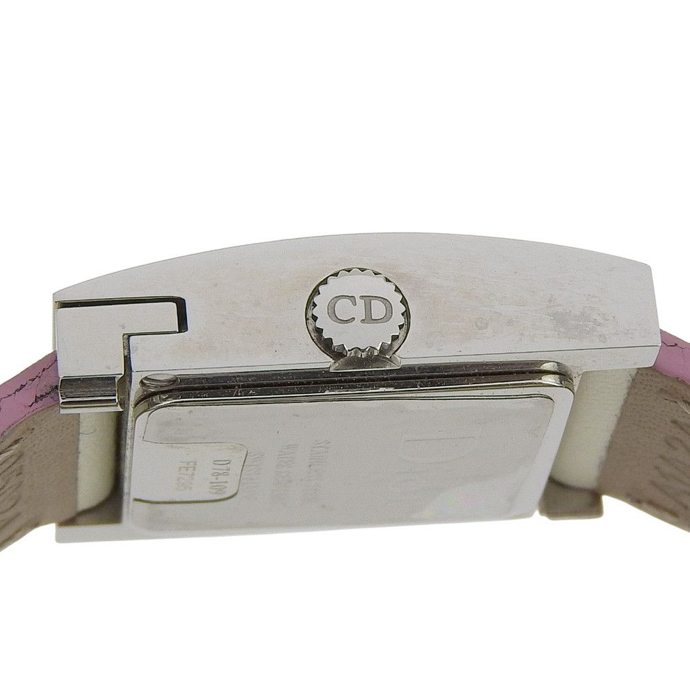 Dior Dior Dior Malice Stainless Steel Watch Metal Quartz D78-109 DUTY FREE for USA Size ONE SIZE - 8 Thumbnail