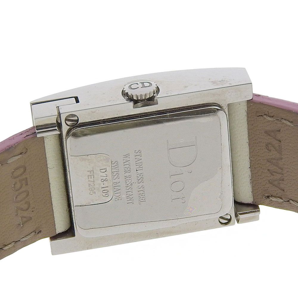 Dior Dior Dior Malice Stainless Steel Watch Metal Quartz D78-109 DUTY FREE for USA Size ONE SIZE - 9 Thumbnail