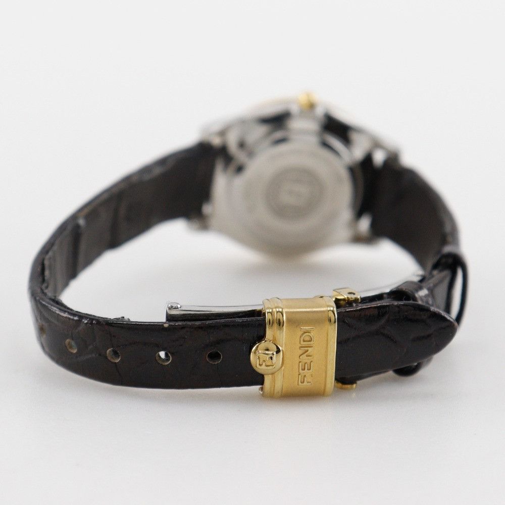 Fendi Fendi Fendi Gold Plated Stainless Steel Watch Metal Quartz 2000L DUTY FREE for USA Size ONE SIZE - 5 Thumbnail
