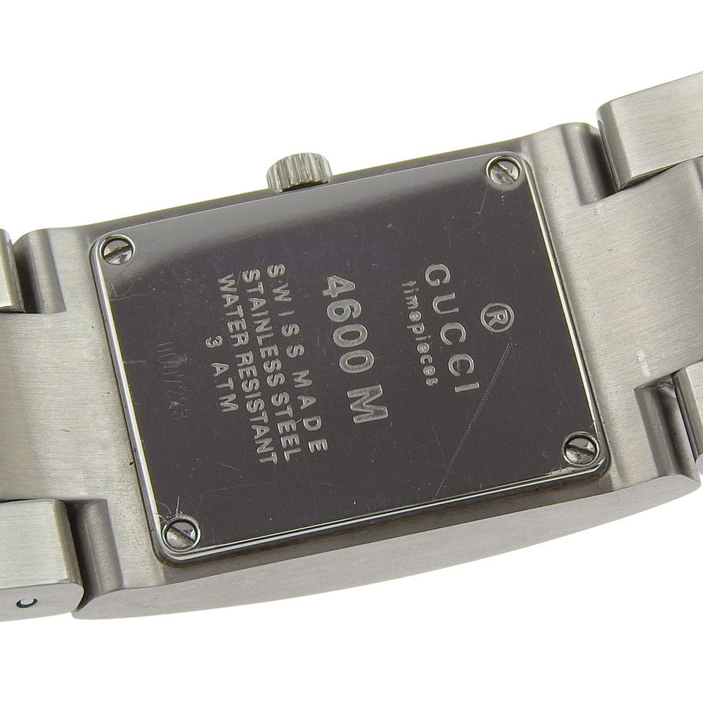 Gucci Gucci Gucci 4600M Stainless Steel Watch Metal Quartz 4600M DUTY FREE for USA Size ONE SIZE - 5 Thumbnail
