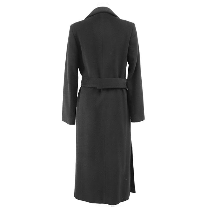 Gucci Gucci Gucci Melton Coat Wool Cashmere Long Coat Leather Outerwear DUTY FREE for USA Size ONE SIZE - 7 Thumbnail