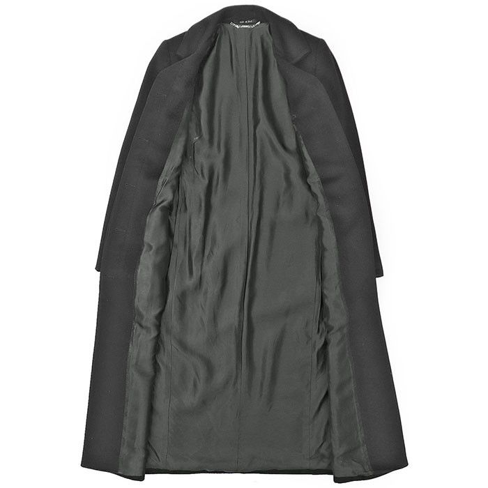 Gucci Gucci Gucci Melton Coat Wool Cashmere Long Coat Leather Outerwear DUTY FREE for USA Size ONE SIZE - 8 Thumbnail