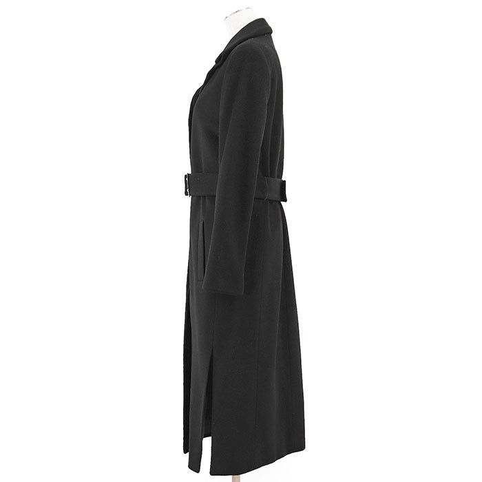 Gucci Gucci Gucci Melton Coat Wool Cashmere Long Coat Leather Outerwear DUTY FREE for USA Size ONE SIZE - 5 Thumbnail