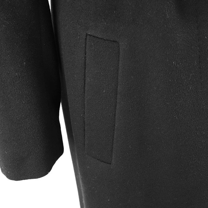 Gucci Gucci Gucci Melton Coat Wool Cashmere Long Coat Leather Outerwear DUTY FREE for USA Size ONE SIZE - 14 Thumbnail