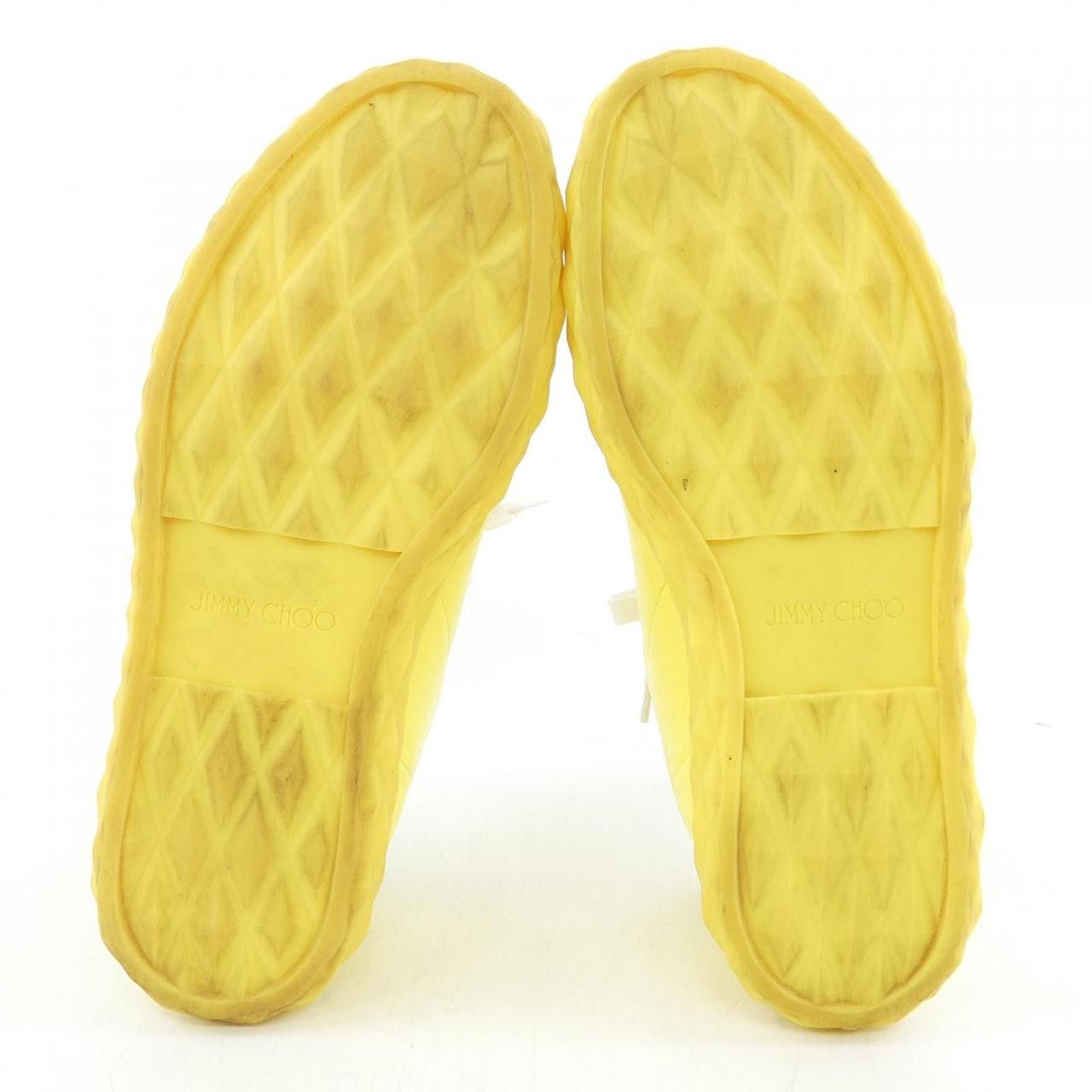 Jimmy Choo Jimmy Choo JIMMY CHOO Sneakers Leather Shoes DUTY FREE for USA Size ONE SIZE - 4 Thumbnail
