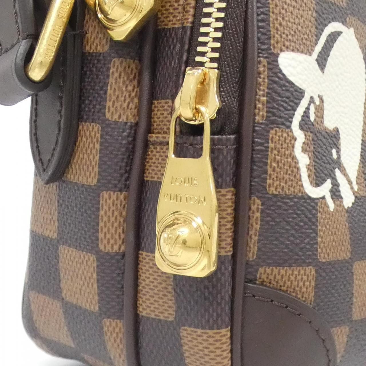 Louis Vuitton Louis Vuitton Louis Vuitton Amazon Damier Shoulder Bag Canvas Shoulder Bag N40768 DUTY FREE for USA Size ONE SIZE - 4 Thumbnail