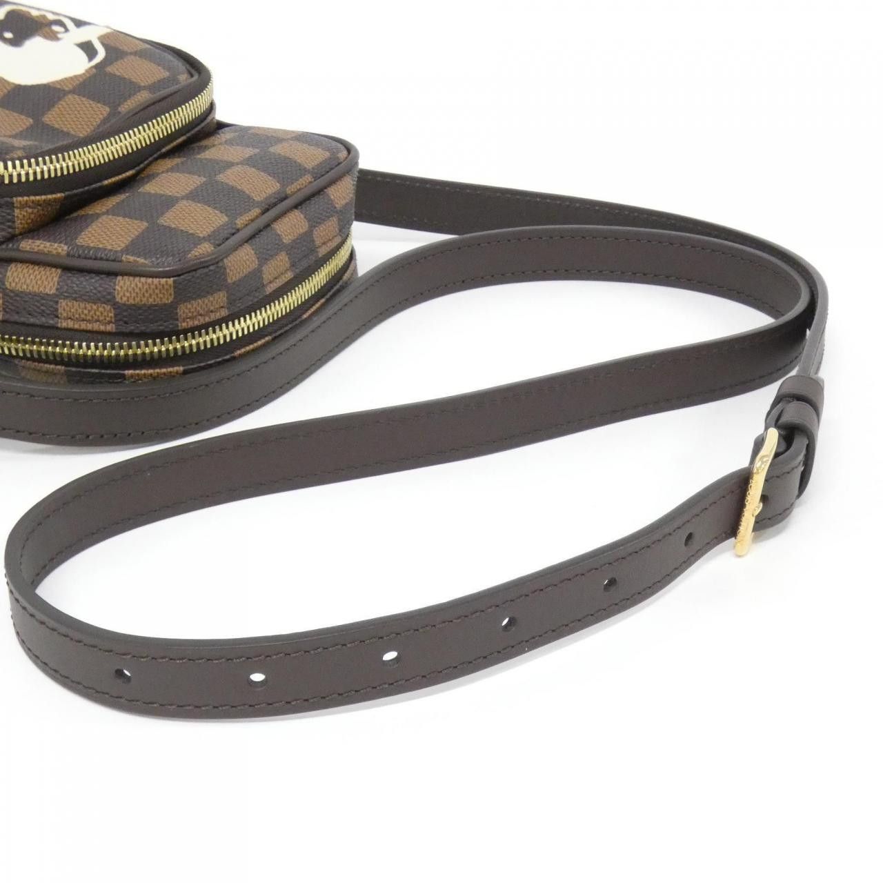 Louis Vuitton Louis Vuitton Louis Vuitton Amazon Damier Shoulder Bag Canvas Shoulder Bag N40768 DUTY FREE for USA Size ONE SIZE - 5 Thumbnail